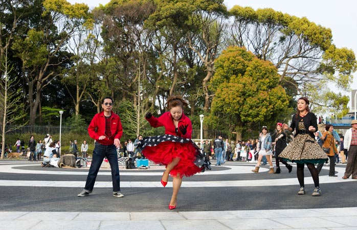 Le parc Yoyogi est l’endroit où assister à des performances en tous genres - road-trip au Japon